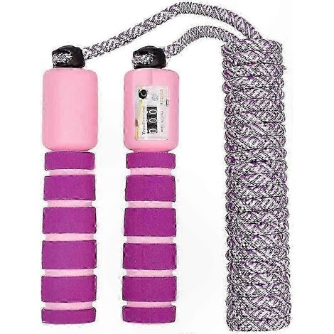 Corde à sauter réglable pour enfants avec compteur, corde de vitesse fitness pour garçons et filles, exercice sportif quotidien (1/5)