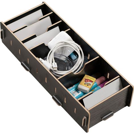 Boîte de rangement innovante pour cartes de visite, organiseur de bureau (2) (1/5)