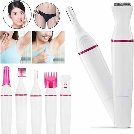 Épilateur électrique 5 en 1, rasoir et tondeuse indolores-Online Store (1/5)