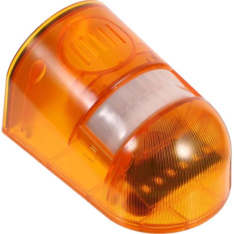 Lampe de Sécurité Solaire LED Détecteur Infrarouge D’Avertissement Extérieur Ip65 Étanche Alarme Antivol Sonore et Lumineuse pour Chantier Jardin et Ferme Énergie Solaire (1/5)