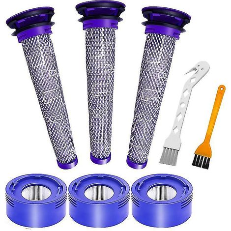 Vorfilter, HEPA-Nachfilter für V8 V7 Akku-Staubsauger D