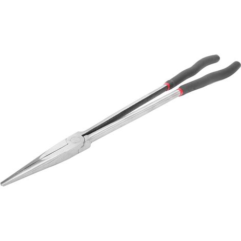Pince à bec long 400mm, poignée allongée, outil de précision 16 pouces, pince étendue pour travaux fins, manche rallongé, accessoire professionnel. (1/5)