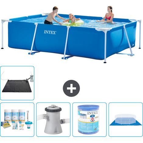 Intex Piscina con struttura Rettangolare - 300x200x75 cm - 7-pezzi  S40204 (1/5)