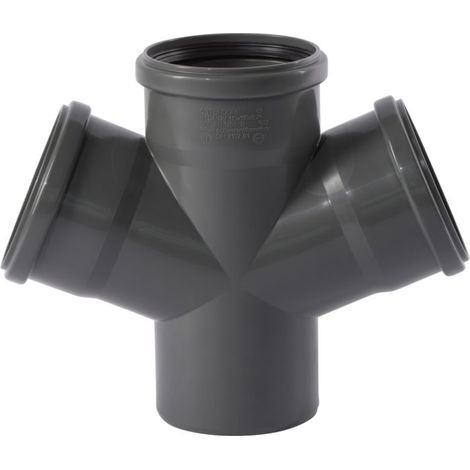 Ostendorf HTsafe HTsafe double embranchement 175900 DN/OD 110x110x110, 67° (1/2)