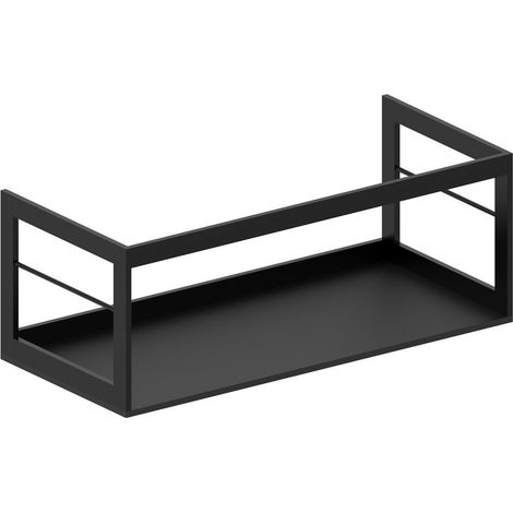 NUBES/NORM structure de lavabo 100x50cm, noir mat (1/4)