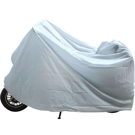 Housse de Moto imperméable PEVA, protection anti-pluie et anti-chocs, coloris uni, taille XL 140x240 cm, abri extérieur pour motocyclette, résistant aux intempéries. (1/5)