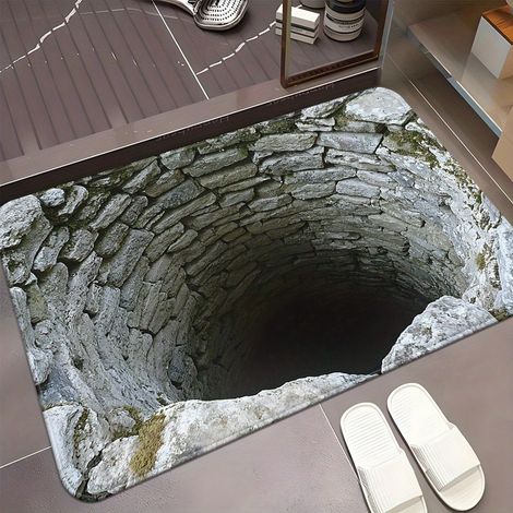1 Tapis de piège visuel 3D, design réaliste, surface adhésive forte, pour contrôle des nuisibles (1/4)