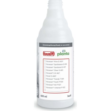 Accessorio per la pulizia buzil h309 flacone spray 600 ml