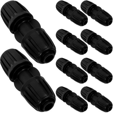 Raccords d'irrigation goutte à goutte, 30 adaptateurs de tuyau pour l'irrigation agricole et les jardins : compatibilité flexible, économie d'eau (1/5)
