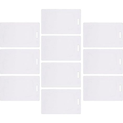 10 cartes RFID/lot, cartes d'identification PVC 125 kHz TK4100 EM4100, pour systèmes de contrôle d'accès (cartes épaisses) (1/5)