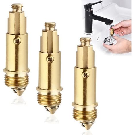 3Pcs Bonde de Vidange Lavabo,Bassin Pop-up Remplacement,Adapté à la Plupart des Bouchons de Vidange de Bassin de Baignoire D'éVier