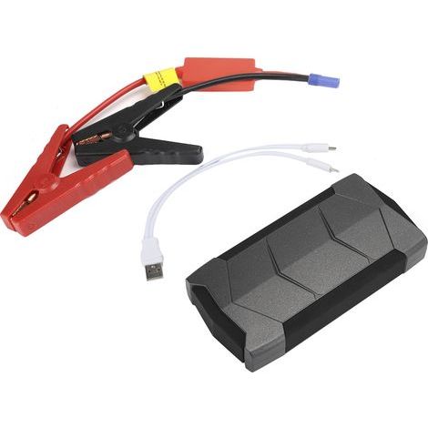 Multifunktionaler Starthilfe-Booster für Autos – 12000mAh Powerbank, 12V Ladegerät (Schwarz) (1/5)