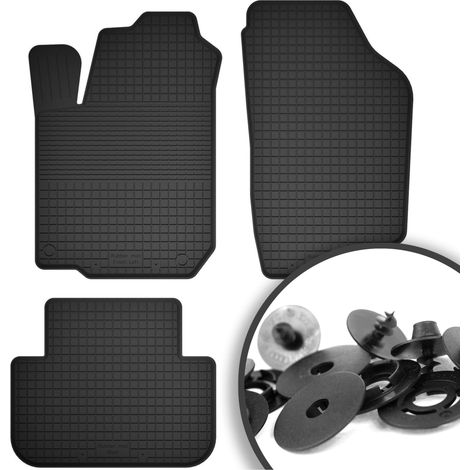 Gummimatten + Stopper für: Mitsubishi Carisma Limousine, Schrägheck, Schrägheck (1995-2004)