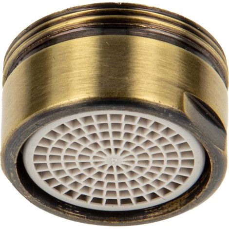 tecuro PREMIUM Mischdüse Strahlregler Luftsprudler Perlator M24x1 AG, bronze (1/5)