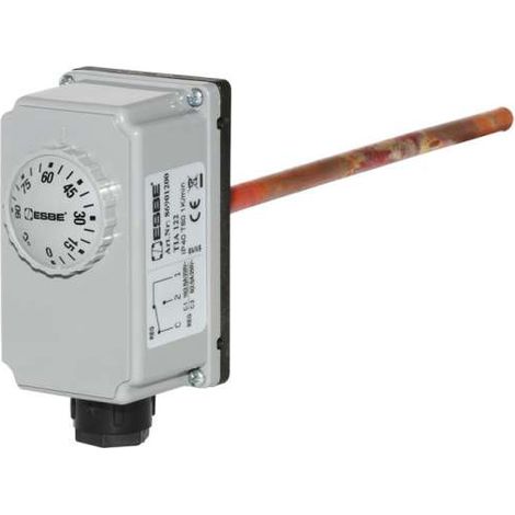 ESBE Tauchthermostat TT-A200 Regelbereich 0 bis 90 °C mit Tauchhülse 1/2" 200mm 86901200