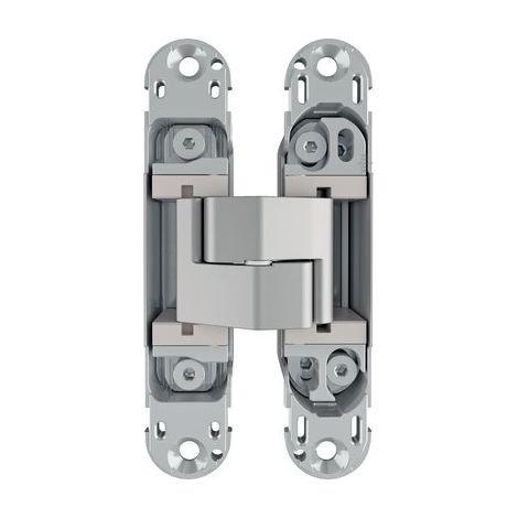 CERNIERE OVALI INVISIBILI ECLIPSE 3.2 AGB  ACCIAIO NICHELATO MM 114X22,8