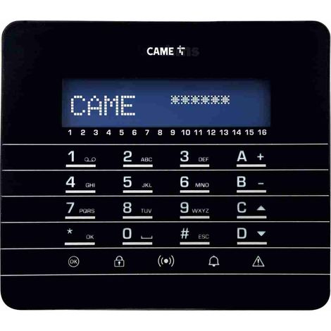 Came Pxwktn02 846ca-0140 Kapazitive LCD-Bedientastatur Einbruchschutz Neu