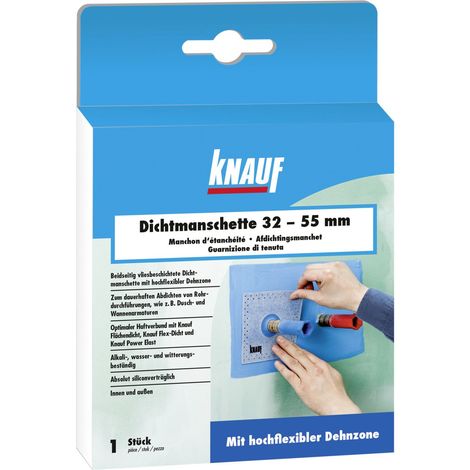Knauf Dichtmanschette blau, 15 x 15 cm Dichtbänder