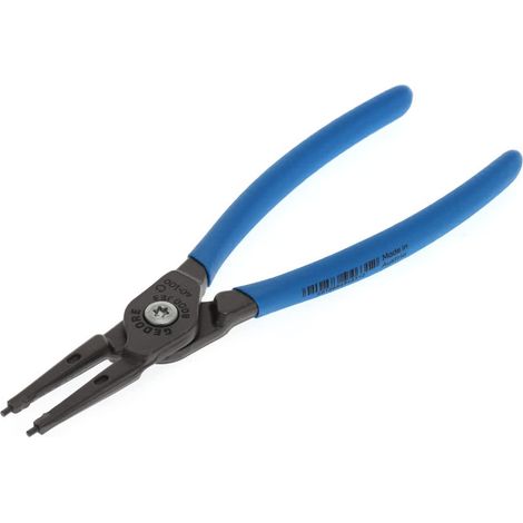GEDORE Pinza di Montaggio per Anelli di Sicurezza Interni, Anti-Torsione, Becchi Dritti, Diametro Punte 2.3 mm, 8000 JE 3 (1/5)