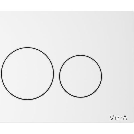 VITRA 740-2400 Plaque de commande pour WC Origin