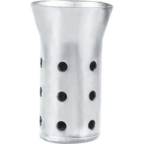 Eosnow Rohrschalldämpfer, Silber Universal Noise Sound Eliminator, Edelstahl für Motorrad 51mm Auspuff