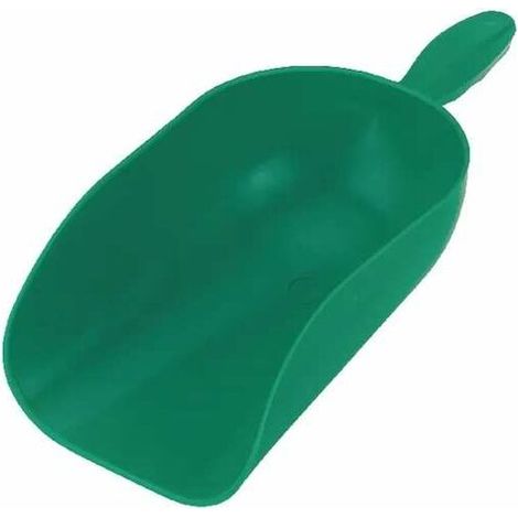 Pelle à grain, granulé de bois, crotte, déjection chien litière poule cheval lapin vache mouton veaux volaille grande contenance 2kg PVC vert pellets (1/2)