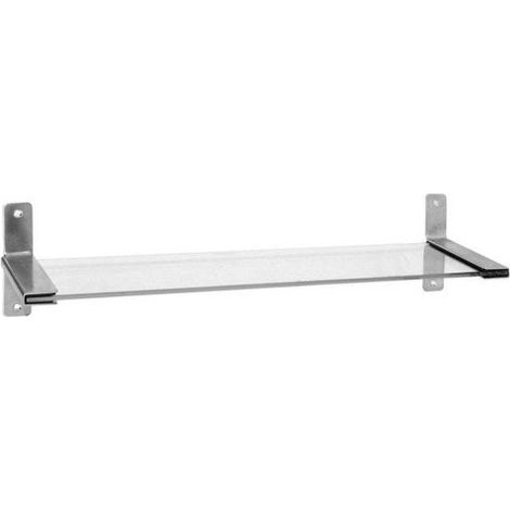 Tablette verre trempé avec tablette L.50.7 cm loft (1/2)