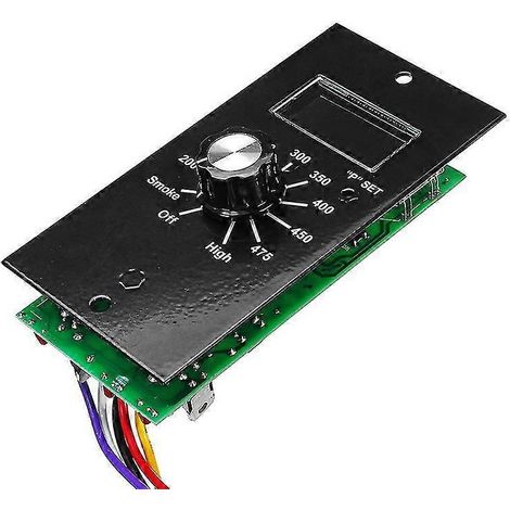 Mise à niveau de la carte de contrôle du thermostat numérique pour barbecues à granulés de bois Pit Boss - Modèle AH-P30. plage de température de 200 °C à 475 °C. commandes en façade (1/5)