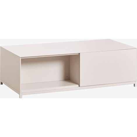 SKLUM Rechteckiger Couchtisch 120x60 cm aus MDF Kivora Gardenia Weiß                                  