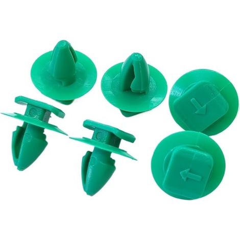 Lot de 50 clips de fixation pour élargisseurs d'ailes et moulures de passage de roue (Réf. 71748293) – Fixations automobiles en plastique (1/5)