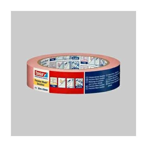 Tesa Nastro Carta Precision Rosa 30x50m 04333-00019