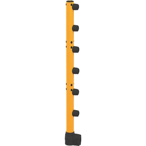 BLACK BULL Garde-corps de protection FLEX+ High-Line avec protection anti-encastrement poteau début/fin (1/5)