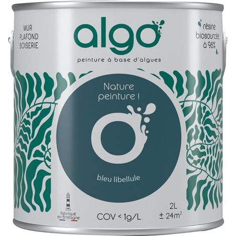 Vernice ecologica 2 L Blu Libellula - Algo