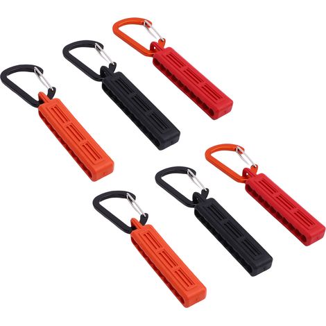 Lot de 6 porte-embouts à 10 trous pour tournevis et forets (queue de 6,35 mm) avec crochet de fixation (1/5)