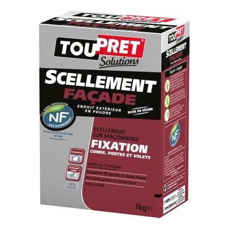 TOUPRET Scellement façade 1kg