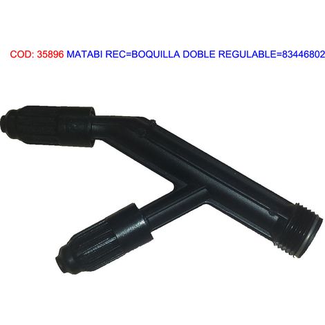 MATABI 83446802 Einstellbare Doppeldüse