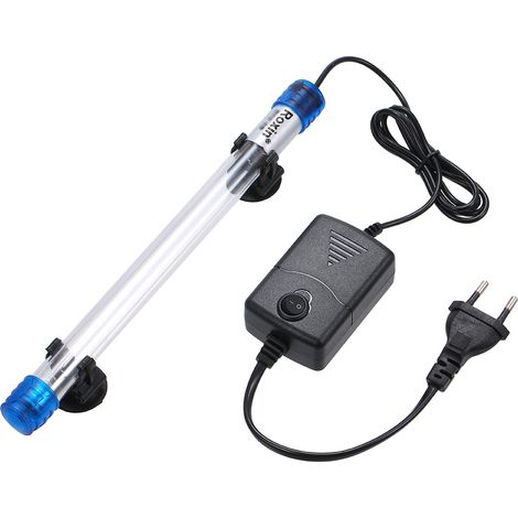 AC110-220V 11W UV-Sterilisator, keimtötende Lampe, Ultraviolett-Filterröhre, IP68 wasserdicht, für Aquarien und Fischbecken (1/5)