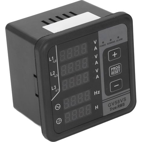 Groupe électrogène diesel GV58VS, panneau de contrôle automatique avec détection et protection, démarrage automatique, tension 8-36V, coffret de régulation. (1/5)