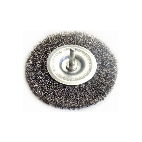 Rundbürste Stahldraht 40 x 8 mm Schaft 6 mm