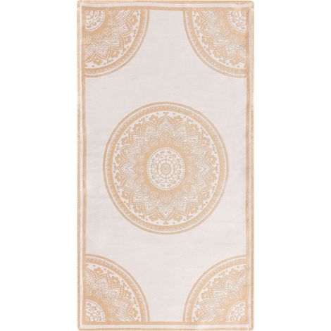 Outdoorteppich HUBLI Beige 80 x 150 cm