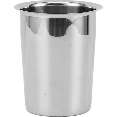 Porte-ustensiles de cuisine en acier inoxydable 304, grande capacité, sans trous, design anti-désordre pour comptoir (1/5)