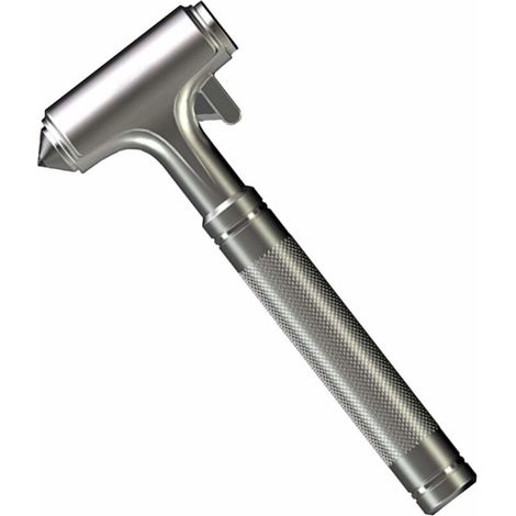 Marteau de sécurité en métal avec Brise-fenêtre et Coupe-Ceinture de sécurité, Outil de Sauvetage d'urgence en Alliage d'aluminium pour la Voiture (1PC) (1/5)