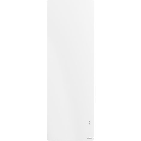 Radiateur connecté avec pilotage intelligent vertical 1000W blanc carat NIRVANA+ - ATLANTIC - 529941 (1/3)