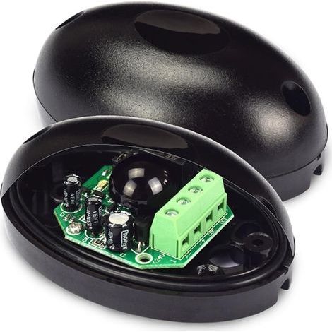 Paire de capteurs photocellules infrarouges,Universelles Capteurs Infrarouges,Photocellules 12/24V pour Portail Automatique Infrarouge (1/4)