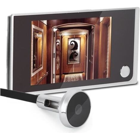 Judas numérique 3,5'' LCD haute définition 120° ultra-mince (1/5)