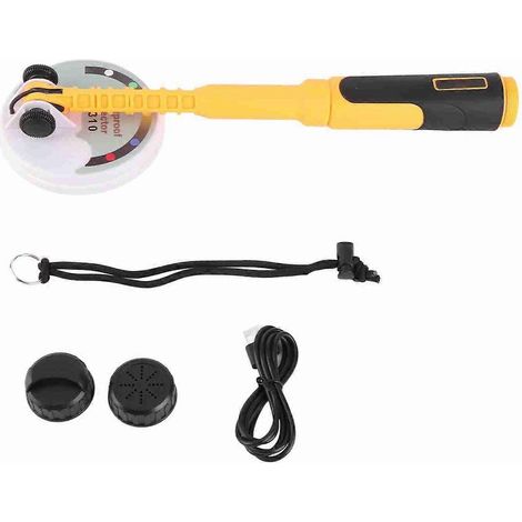 Unterwasser-Metalldetektor IP68 Wasserdicht Handgerät 30-60 Meter Unterwasser Outdoor Schatzsuche Sound