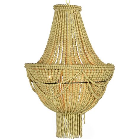 DKD Home Decor Suspension Jaune Marron 50x50x73 cm (1/5)