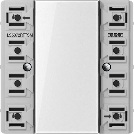 Jung KNX RF Funk-Wandsender-Modul, 2fach, F50, Serie LS LS 5072 RF TSM (1/2)