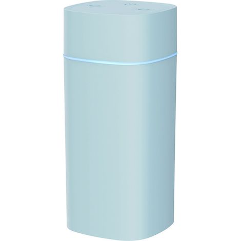 USB-Doppelspray-Humidifikator 600 ml – Silent Raumluftbefeuchter für Zimmer und Büro, Nanobrus-Technologie + einfache vertikale Befüllung