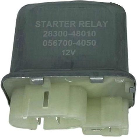 Relais de démarreur compatible avec Land Cruiser BJ40, BJ42 et BJ43, numéro de pièce OEM 2830048010, pour une capacité hors route. (1/5)